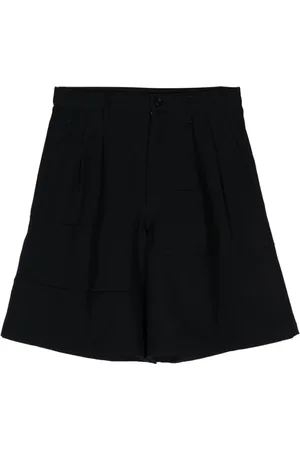 Comme des Garçons Pleated wool shorts