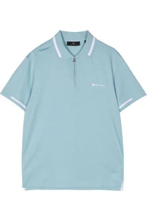 Belstaff Logo-print cotton polo shirt