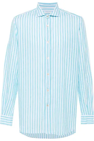 Boglioli Long-sleeve striped shirt