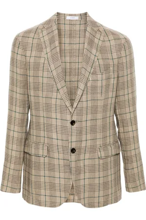 Boglioli Single-breasted linen blazer