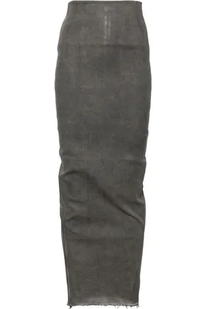 Rick Owens Dirt Pillar maxi pencil skirt
