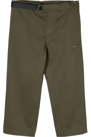 OAMC Belted cropped trousers