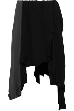 Acne Studios T-shirt patchwork skirt