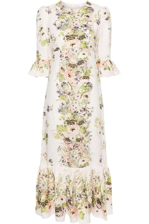 ZIMMERMANN Halliday floral-print maxi dress