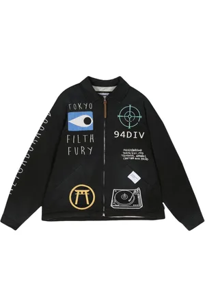 NEIGHBORHOOD Savage Souvenir cotton shirt jacket