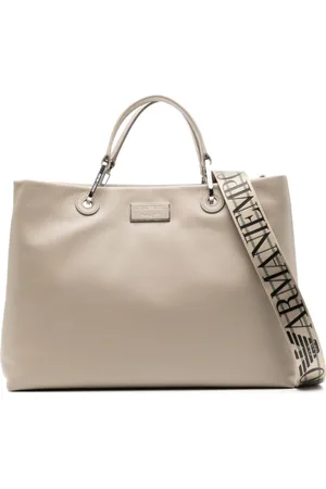 Emporio Armani Medium MyEA eco-leather shopper bag
