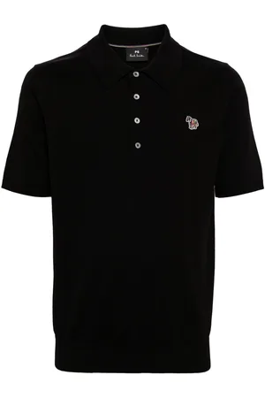Paul Smith Zebra-appliquéd cotton polo shirt