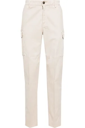 ELEVENTY Mid-rise cargo trousers