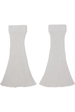 OUR LEGACY Ribbed-knit cotton gaiters