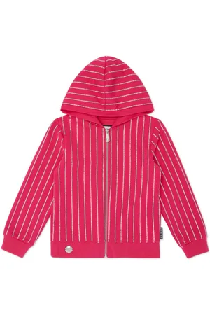 Philipp Plein Crystal-embellished zip-up hoodie