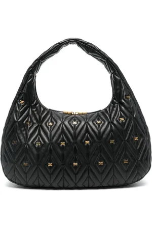 Elisabetta Franchi Big diamond-quilted tote bag