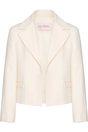 VALENTINO GARAVANI Single-breasted virgin wool-silk coat