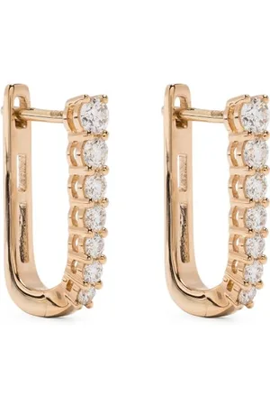 Dana Rebecca Designs 14kt yellow Ava Bea diamond hoop earrings