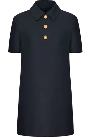 VALENTINO GARAVANI Short-sleeve polo-collar minidress