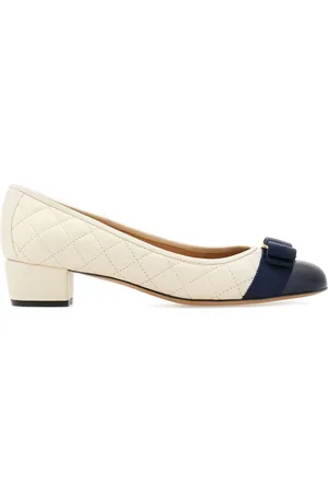 Salvatore Ferragamo Vara 30mm quilted pumps