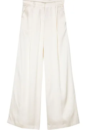 Nº21 High-waist palazzo trousers