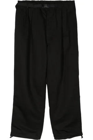 Comme des Garçons Belted straight-leg trousers