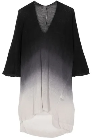 MASNADA Ombré open-knit tunic