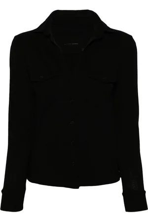 NILI LOTAN Long-sleeve cotton blouse
