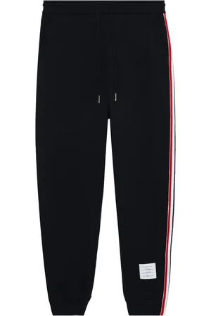 Thom Browne RWB stripe loopback track pants