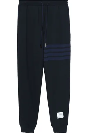 Thom Browne 4-Bar loopback track pants