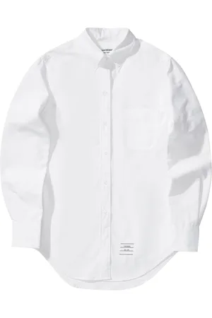 Thom Browne Long-sleeve button-fastening shirt