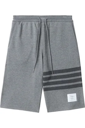 Thom Browne Cotton striped track shorts