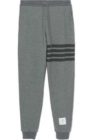 Thom Browne Striped cotton track pants