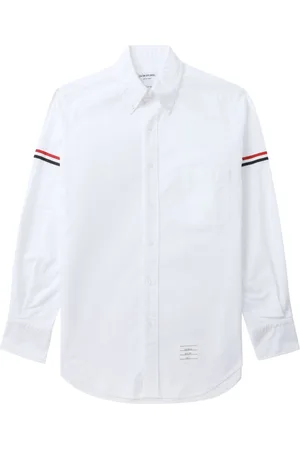 Thom Browne Grosgrain-armband Oxford shirt