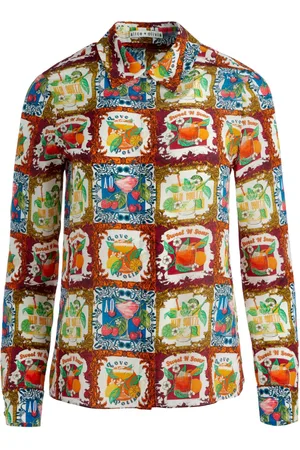 ALICE+OLIVIA Willa silk shirt