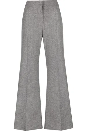 Givenchy Flared felted trousers