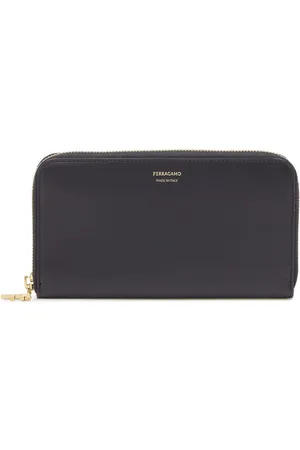 Salvatore Ferragamo Logo-stamp leather wallet