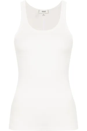 AGOLDE Sleeveless ribbed-knit top