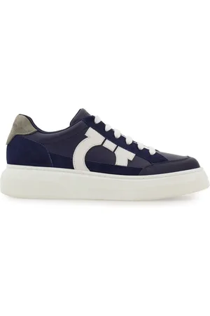 Salvatore Ferragamo Gancini leather sneakers