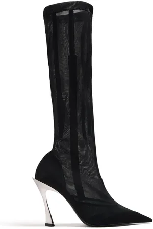 MUGLER Fang 95mm mesh boots