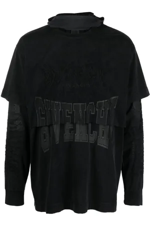 Givenchy Logo-embroidered long-sleeve t-shirt
