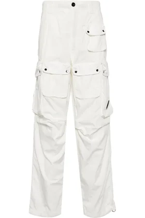 C.P. Company Drop-crotch cotton cargo pants