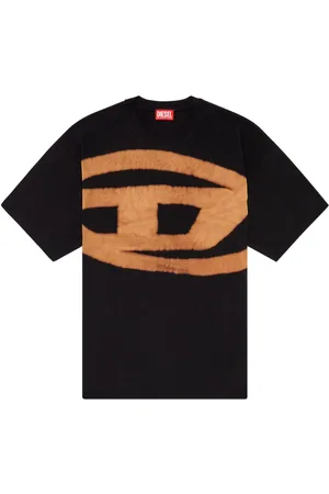 Diesel T-Boxt-Bleach logo-print T-shirt