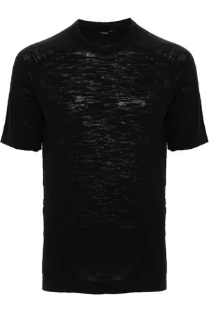 TRANSIT Slub-texture T-shirt