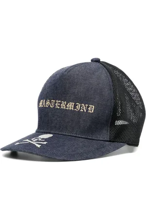 MASTERMIND JAPAN Logo-embroidered denim cap