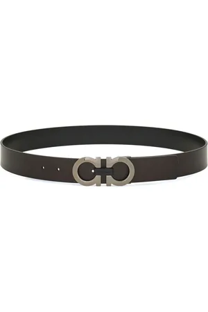 Salvatore Ferragamo Reversible Gancini leather belt