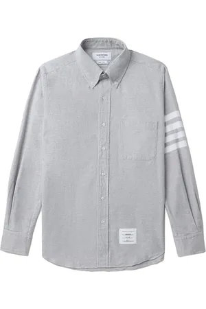 Thom Browne Long-sleeve chambray shirt
