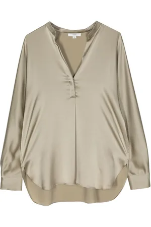 Vince Silk v-neck blouse