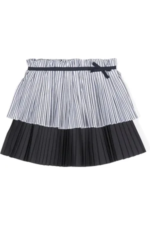 PATACHOU Layered pleated skirt