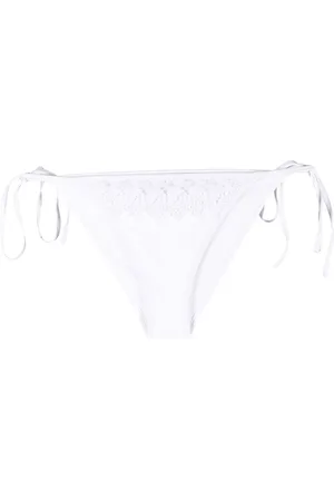 CHARO RUIZ IBIZA Crochet-trim bikini bottoms