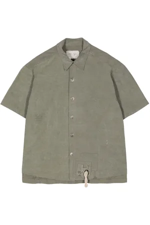 GREG LAUREN Army Tent cotton shirt