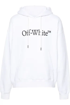 OFF-WHITE Big Bookish Skate cotton hoodie