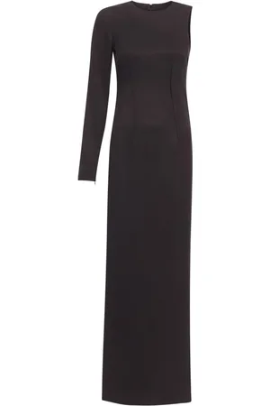 Maison Margiela Pintucked one-shoulder blouse