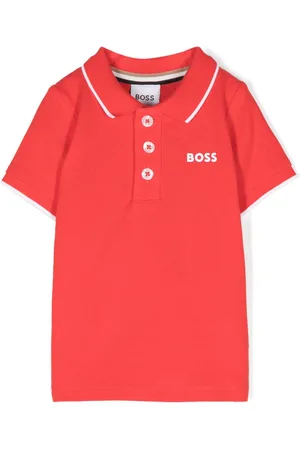HUGO BOSS Logo-print polo shirt