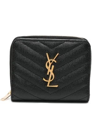 Saint Laurent Cassandre matelassé wallet